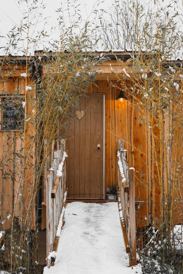 La Cabane Ofuro Villa Celles  Kültér fotó