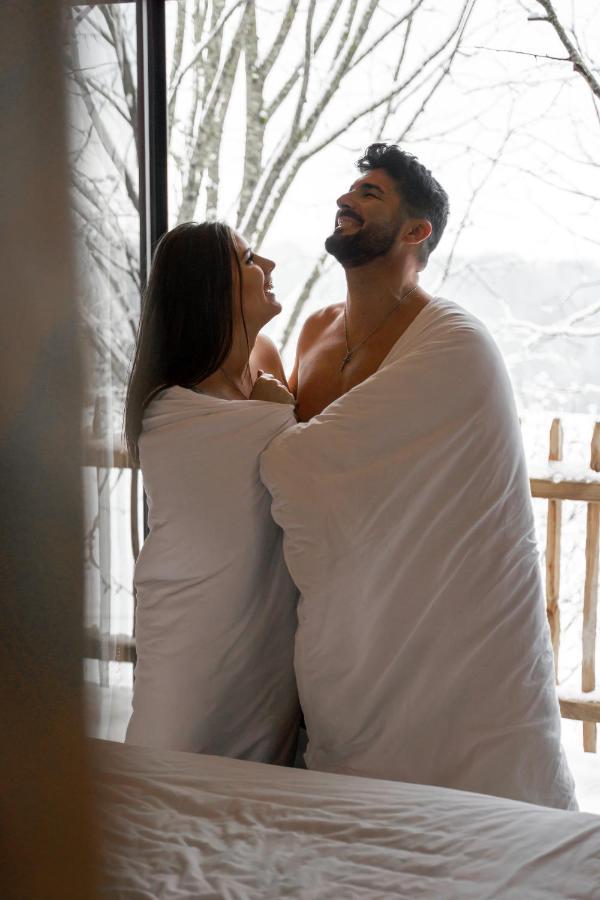 La Cabane Ofuro Villa Celles  Kültér fotó